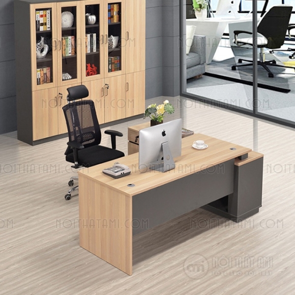Bàn làm việc giám đốc chữ L Lambda 705T