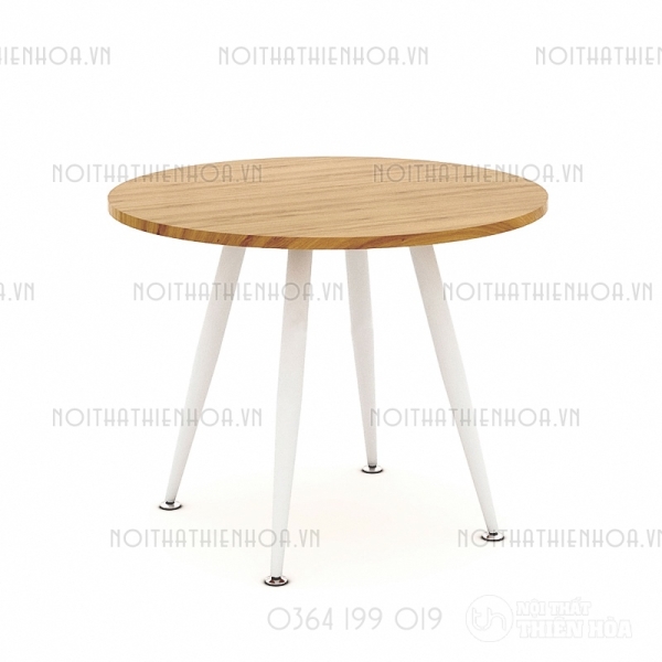 Bàn tròn chân sắt B01-80-T