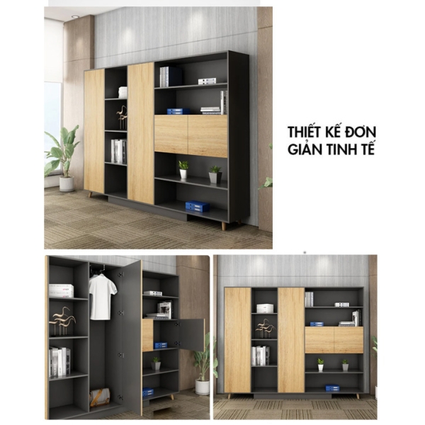 Tủ hồ sơ gỗ văn phòng -TL 63