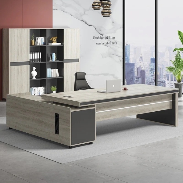 Bàn Giám Đốc Sang Trọng Góc L Đẹp – BGĐ40