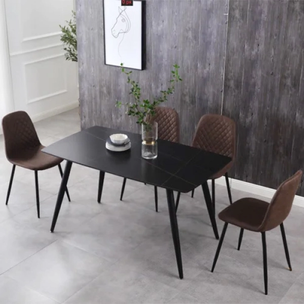 Bàn ăn mặt đá hiện đại nhập khẩu – Mã: T162-12