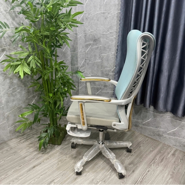 Ghế Công Thái Học Lưng Cao Có Gác Chân Thư Giãn Sang Trọng – GX89