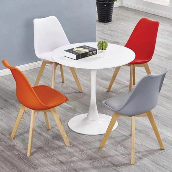 Ghế phòng ăn chân gỗ lưng nệm bọc vải nhập khẩu- Mã: 205E