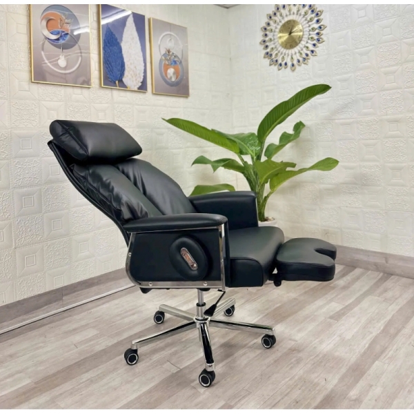 Ghế Giám Đốc Đệm Mút Có Gác Chân Dạng Chữ U – GGD48