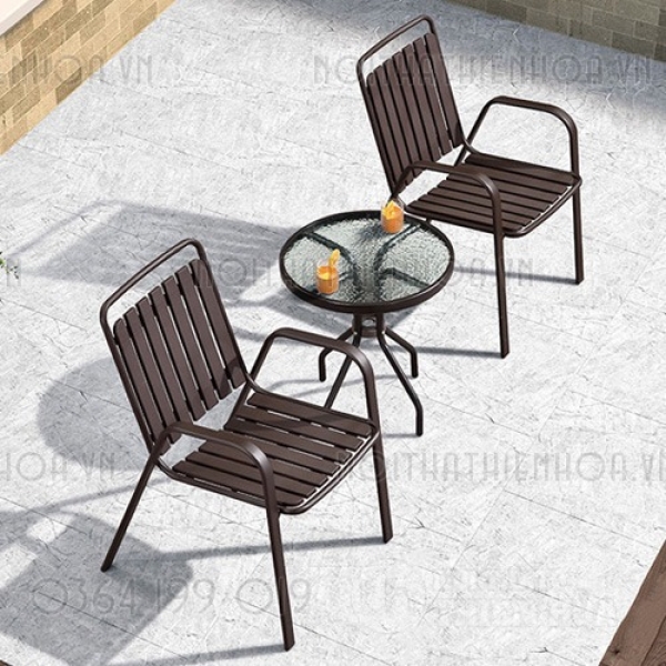 Ghế cafe ngoài trời nhập khẩu- Mã: 2803