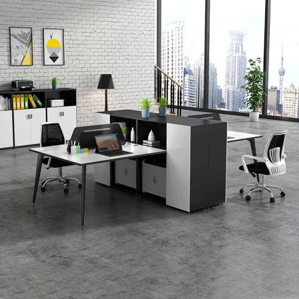Cụm Bàn Làm Việc Có Hộc Hiện Đại _ CB 41