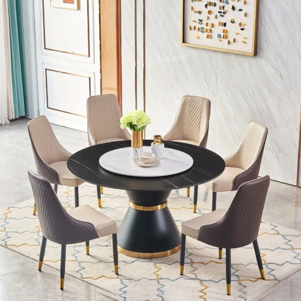 Ghế ăn bọc da chân sắt cao cấp- Mã: 2122