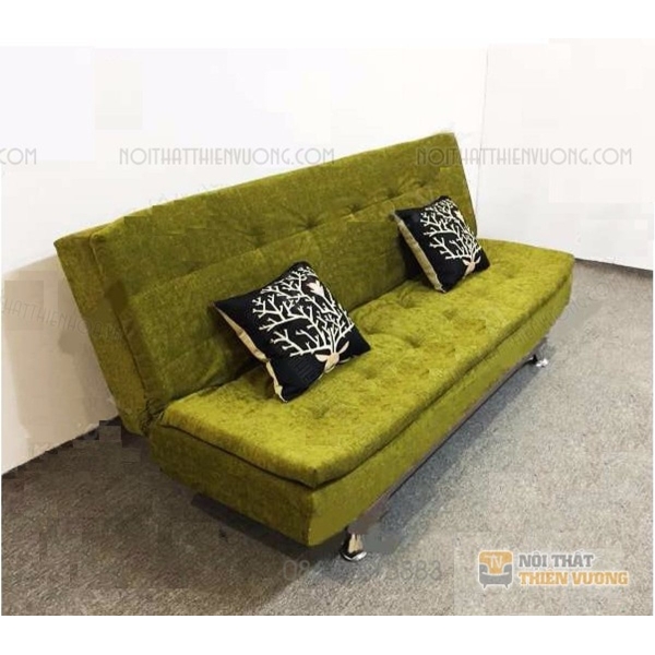 Sofa giường xanh 2 lớp đệm SF-54