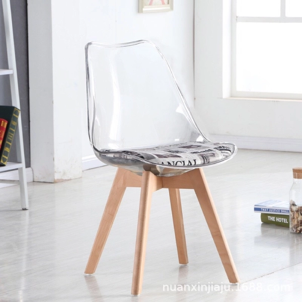 Ghế cafe tiếp khách trong suốt hiện đại- Mã: 288