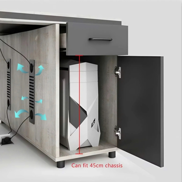 Cụm Bàn Làm Việc 4 Chỗ Thiết Kế Chuyên Nghiệp – BC68