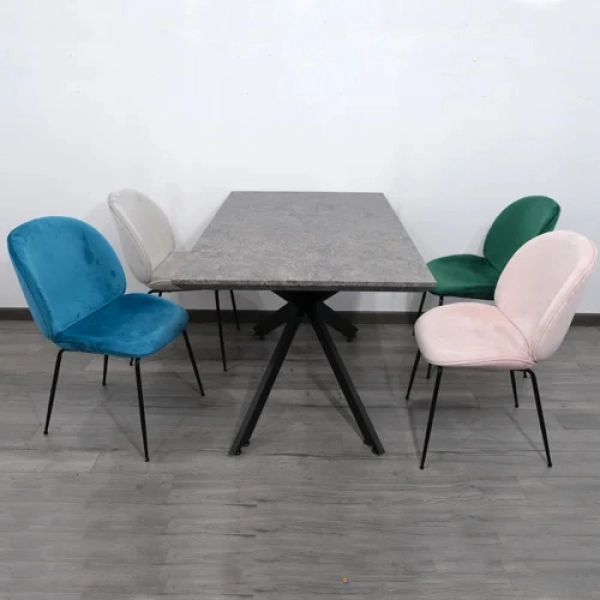 Bộ bàn ăn hiện đại sang trọng – Mã: T133-4x233N