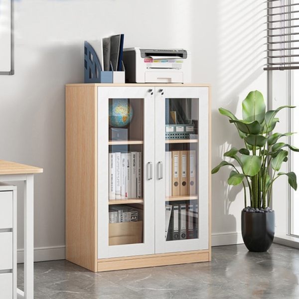 Tủ đựng tài liệu 2 cánh kính thấp – TL 36