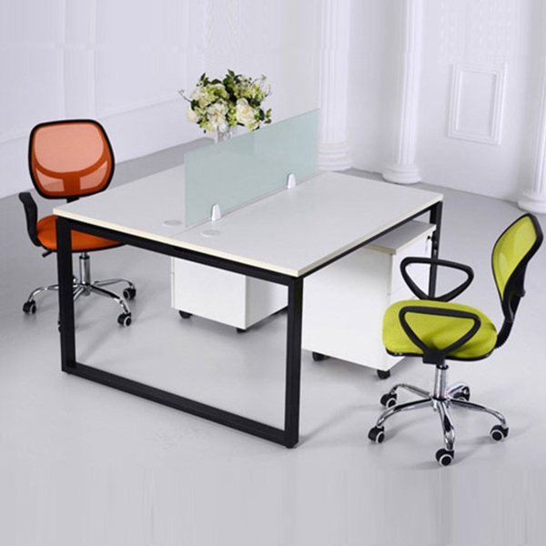 Cụm bàn chân sắt 2 chỗ vách kính không hộc