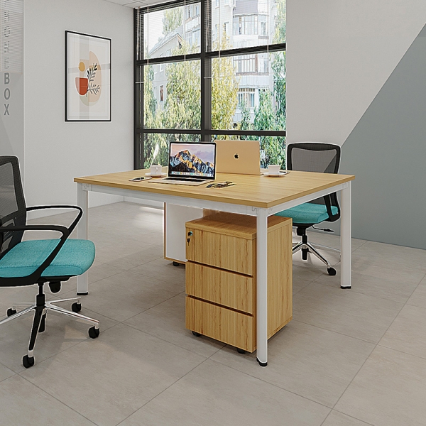 Cụm bàn làm việc 2 người chân Oval OVC01-1212