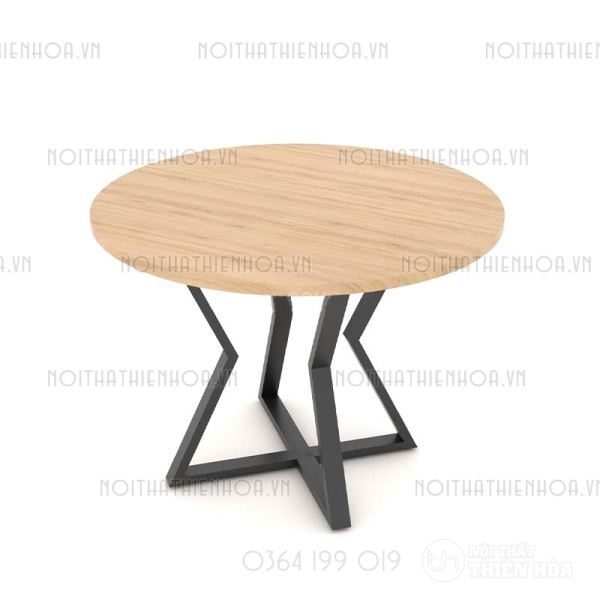 Bàn tròn chân sắt B03-80