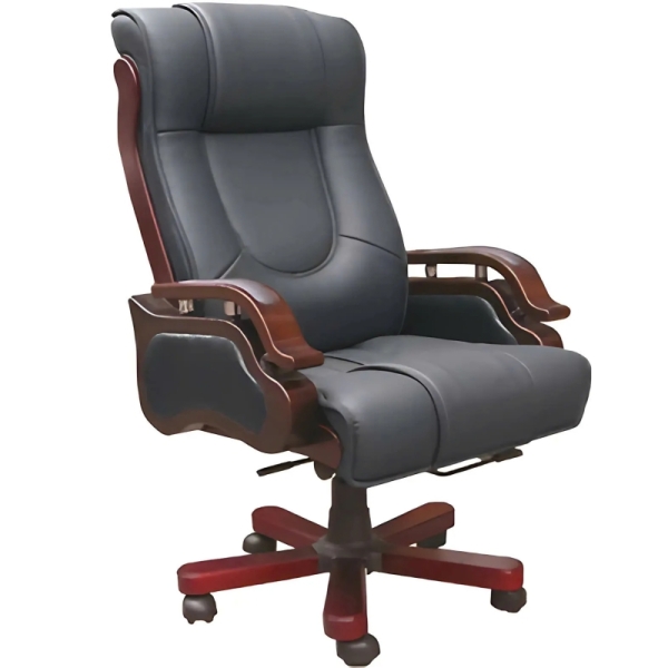 Ghế Giám Đốc Gỗ Tự Nhiên Phong Cách Cổ Điển – GGĐ41