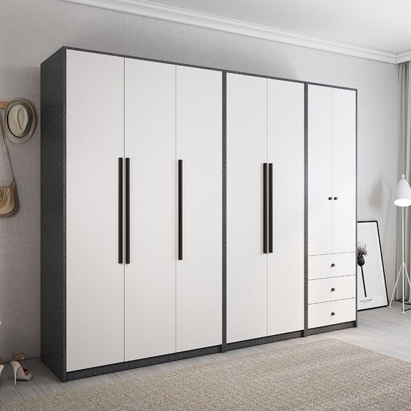 Tủ quần áo cánh mở có ngăn kéo gỗ công nghiệp TA-156