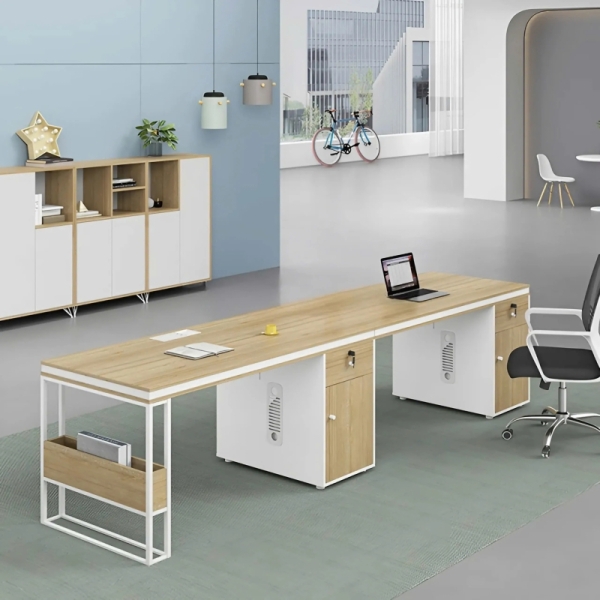 Cụm Bàn Làm Việc Đôi Thiết Kế Tinh Tế Giá Rẻ – BC116