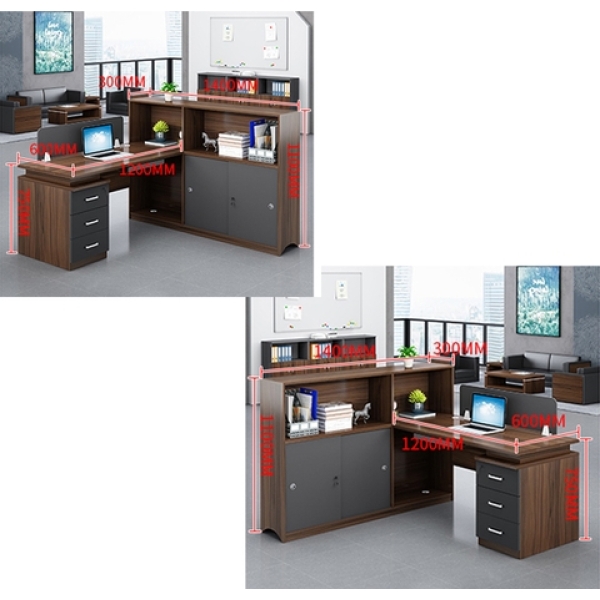 Cụm bàn làm việc nhóm 2 người – CB 29