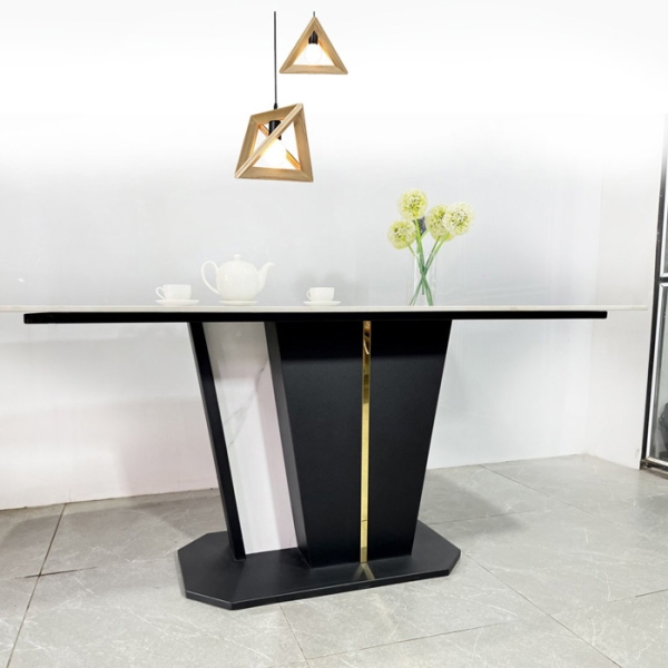 Bộ bàn ăn mặt đá 6 ghế cao cấp- Mã: T1132-6×2127