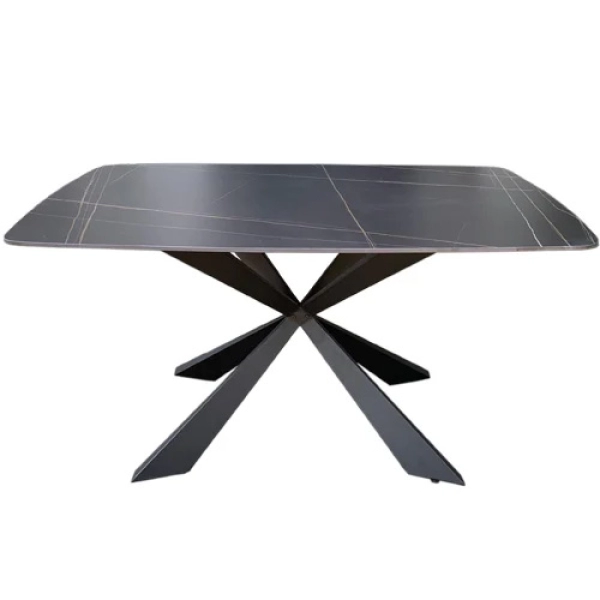 Bộ bàn ăn mặt đá hình chữ nhật 4 ghế – Mã: T163-4x269A