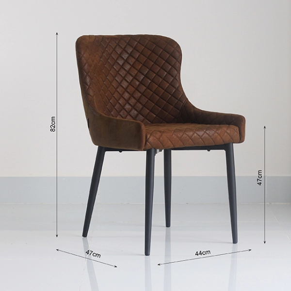 Bộ bàn ăn 4 ghế mặt đá tròn hiện đại- Mã: T180-4×2116