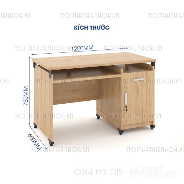 Bàn văn phòng Classic 1m2 CL12HS-6