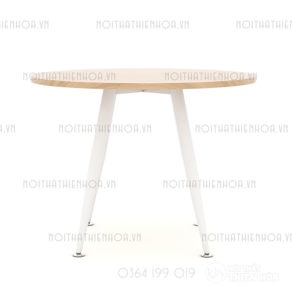 Bàn tròn chân sắt B01-80-T