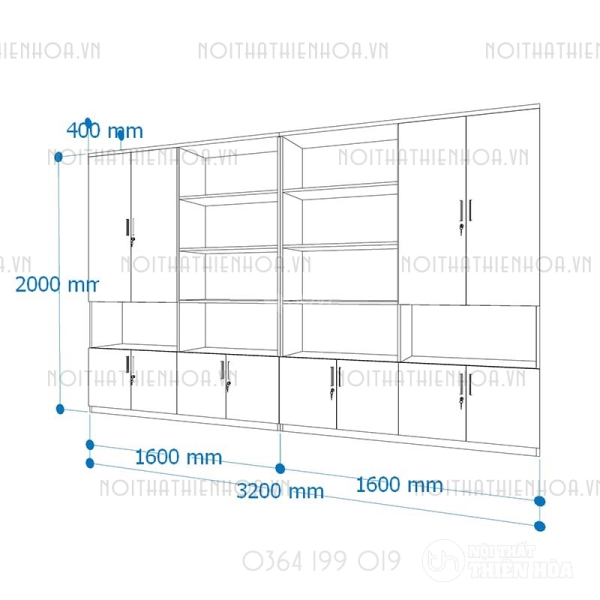Tủ tài liệu CL200-18