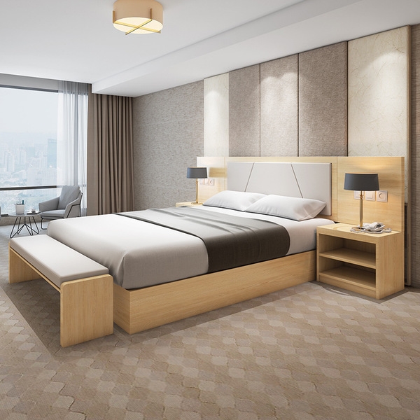 Giường hộp bọc đệm kèm táp đầu giường GN-22
