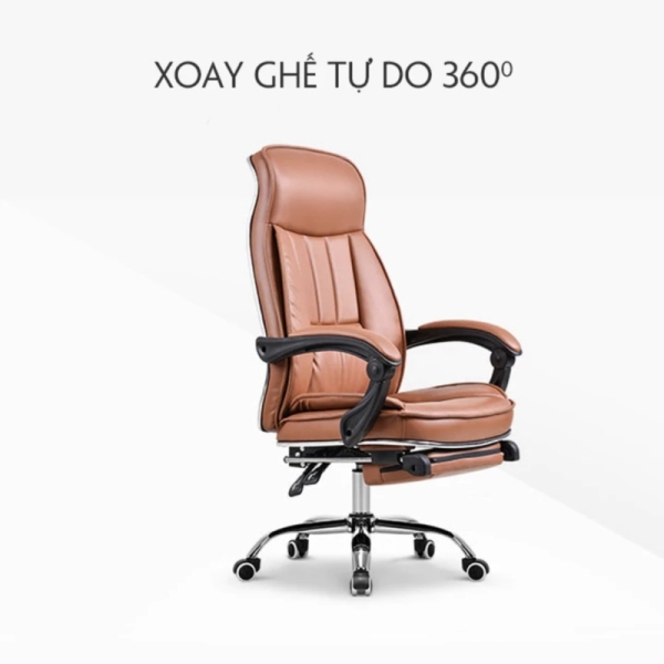 Ghế Giám Đốc Đáo Bọc Da Hiện Đại – GGĐ19