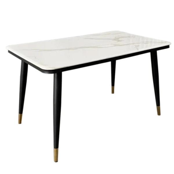Bộ bàn ăn mặt đá ghế nệm hiện đại sang trọng – Mã: T147-13-4×284