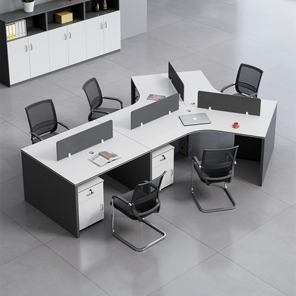 Cụm bàn làm việc (4+1) người CG05-3122