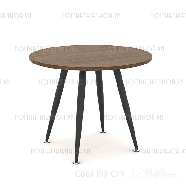Bàn tròn chân sắt B01-80
