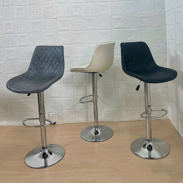 Ghế bar nệm chân trụ cao- Mã: 4116