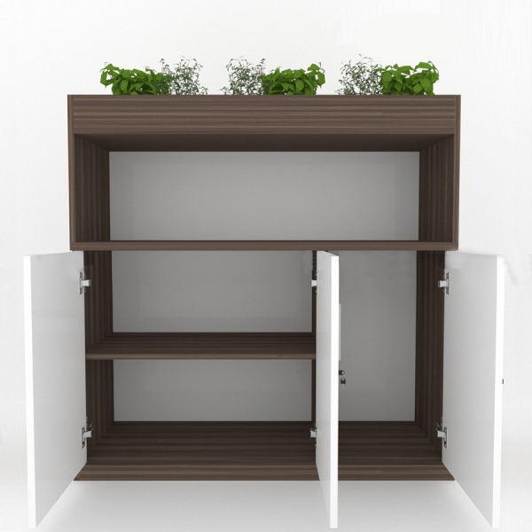 Tủ cây trang trí để hồ sơ TC2C12-426
