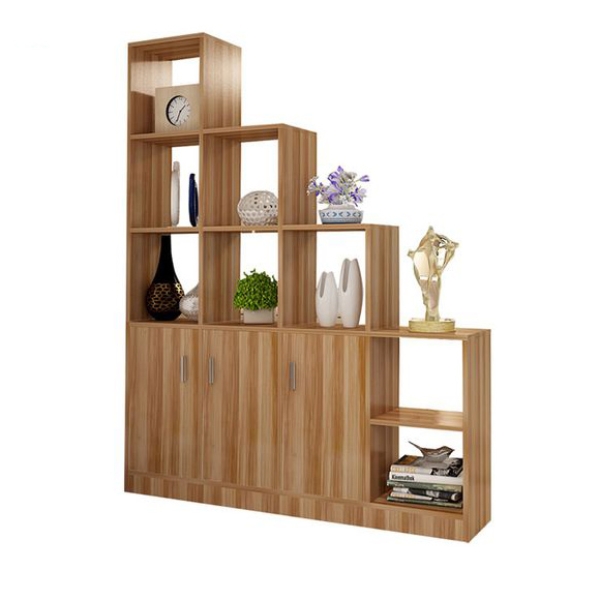 Tủ kệ tài liệu, tủ trang trí bằng gỗ công nghiệp 04