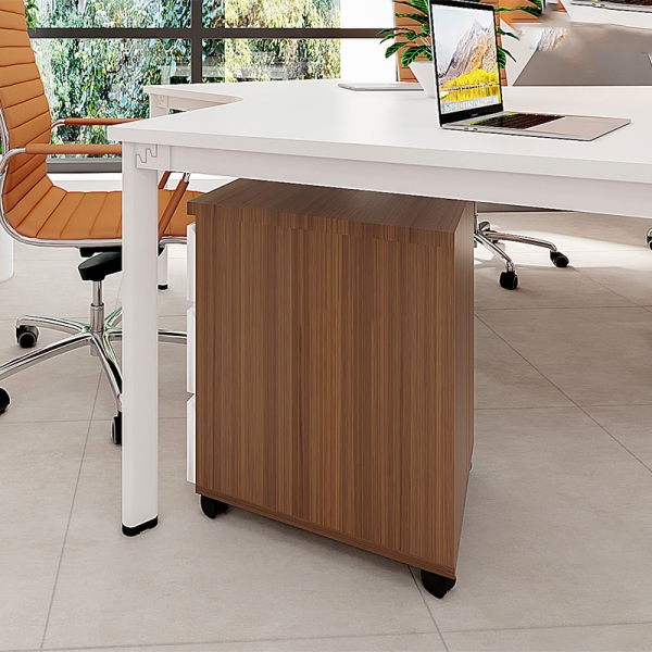 Cụm bàn làm việc 6 người chân Oval OVC02-3822