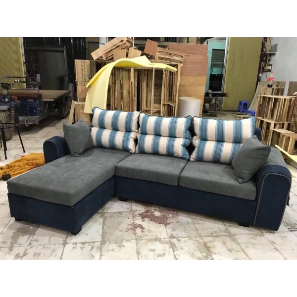Sofa góc nỉ hiện đại giá rẻ