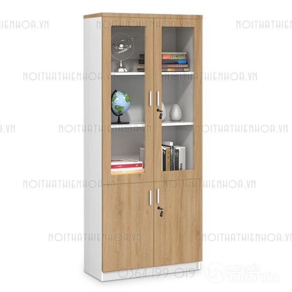 Tủ hồ sơ tài liệu 2 cánh kính