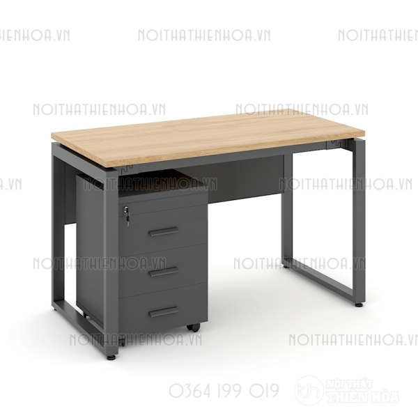 Bàn chân vuông chữ U Eos 1m2 EU12G-Y