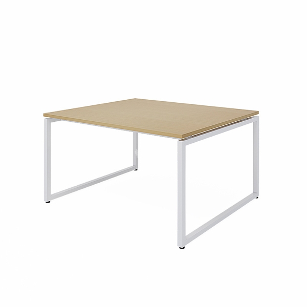 Cụm bàn làm việc 2 người chân sắt hộp Eos EUC04-1212