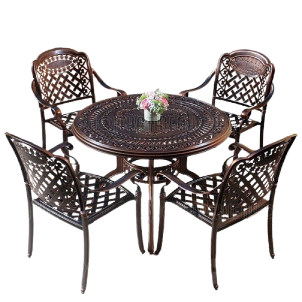 Bộ bàn ghế sân vườn biệt thự sang trọng- Mã: T189-4x279B