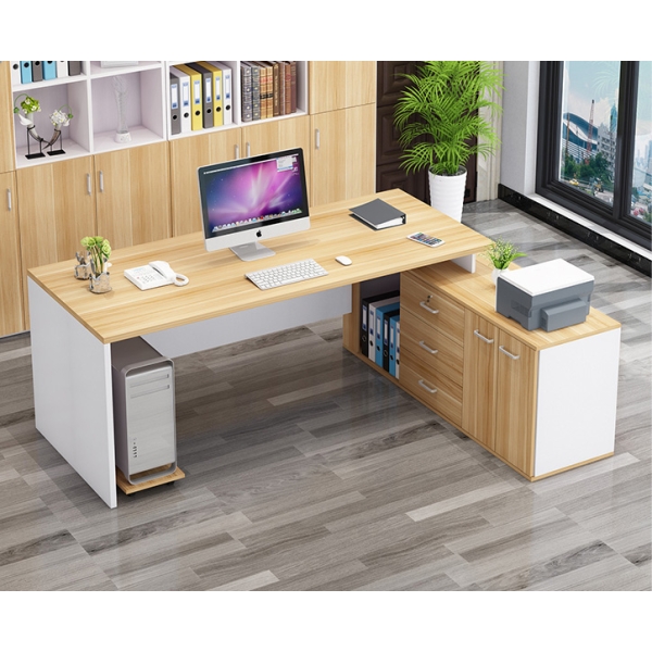 Bàn làm việc giám đốc chữ L Lambda 705T