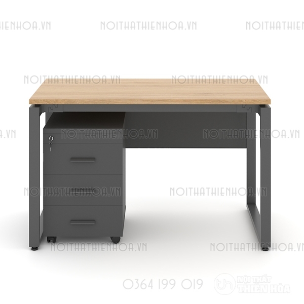 Bàn chân vuông chữ U Eos 1m2 EU12G-Y