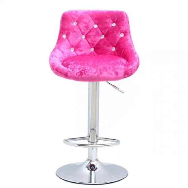 Ghế trang điểm xoay bọc nhung nhập khẩu- Mã: LV-449