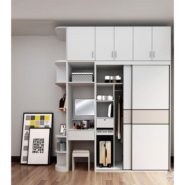 tủ quần áo cánh lùa kết hợp bàn phấn TA-25