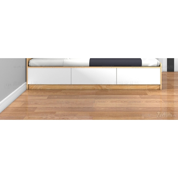 Giường ngủ đa năng kệ sách cạnh GN-06