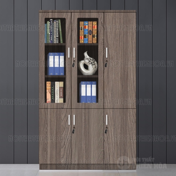 Tủ hồ sơ tủ sách trang trí 2 cánh