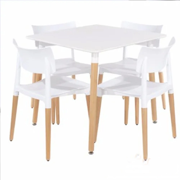 Ghế ăn, ghế cafe fastfood nhựa chân gỗ nhập khẩu giá rẻ- Mã 228